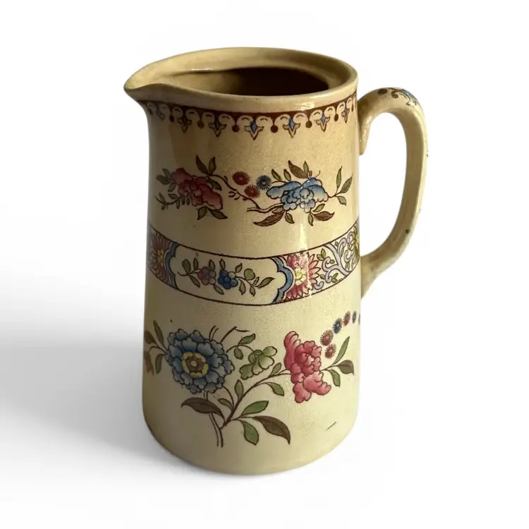 Antique Copeland Spode China Nigel Pattern Creamer Pitcher