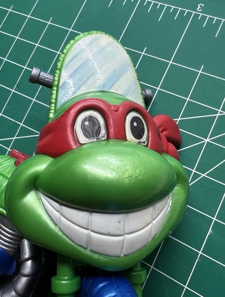 Teenage Mutant Ninja Turtles Toon Cycle With Toon Raph