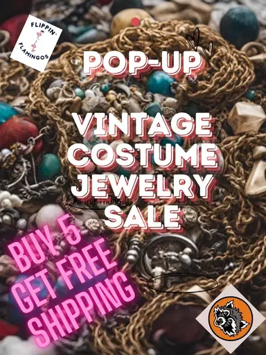 Vintage Costume Jewelry Starting Bid $8.00 Buy 5 Free Shipping