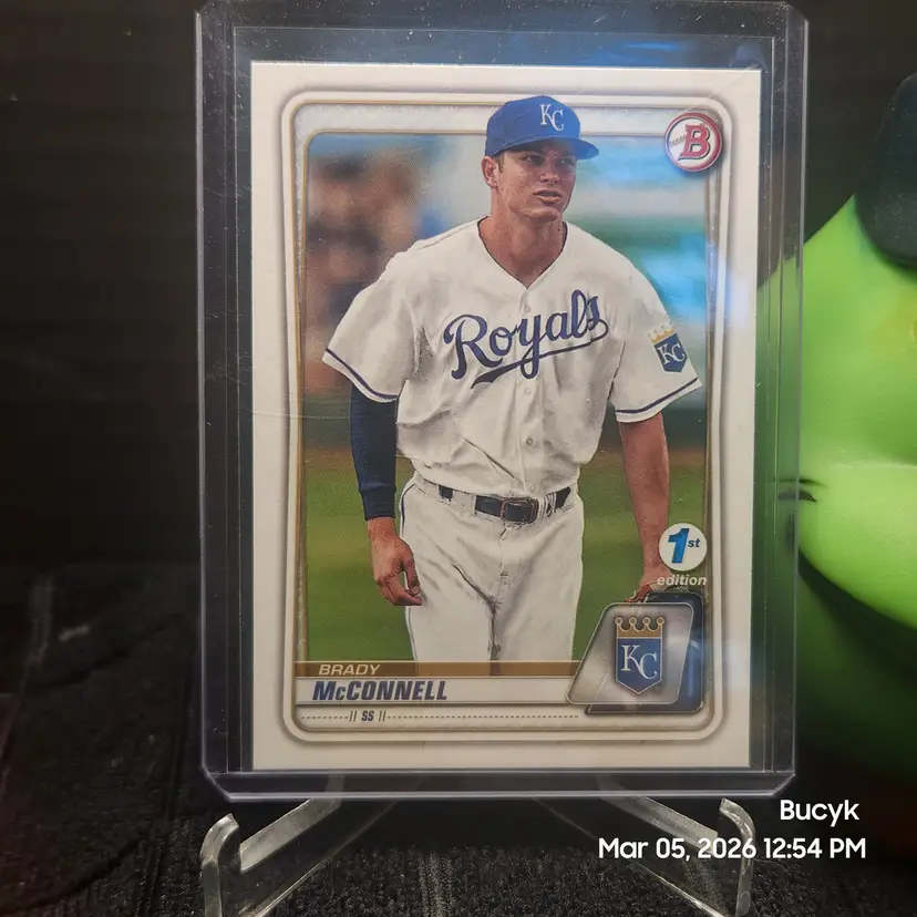 2020 Bowman 1st edition - Brady McConnell Kansas City Royals