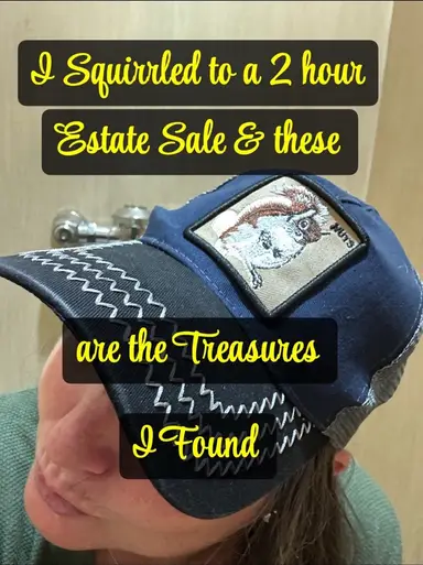 The Quickest Estate Sale  I’ve Been To..🐿️🐿️🐿️🐿️