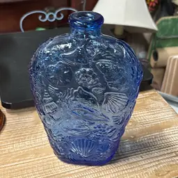 19. Canada Cobalt Blue Glass Shell Jar