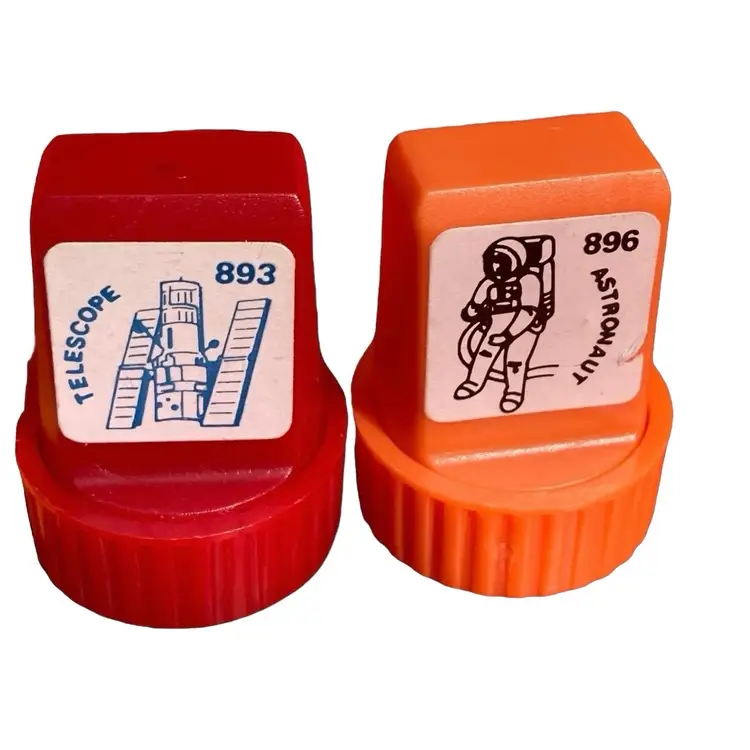 Vintage Space Shuttle Stampers 1980s Rubber Stamps