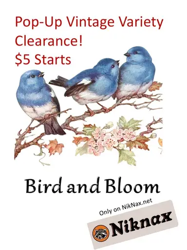 Pop-Up Vintage Variety Clearance