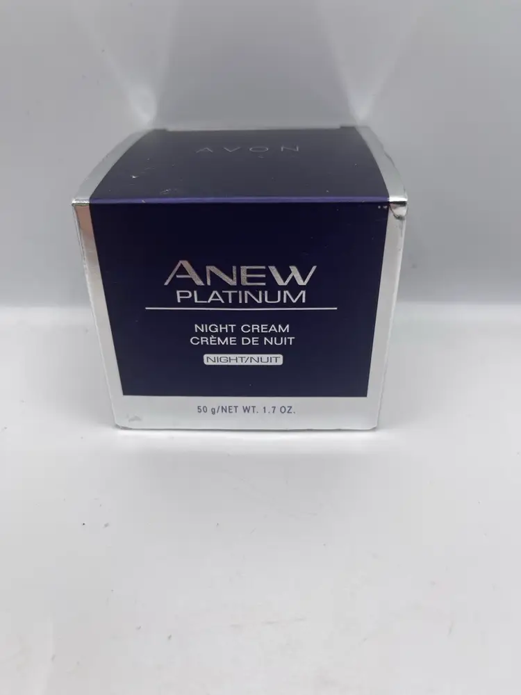 Avon ANEW PLATINUM Night Cream 1.7 oz Sealed New In Box