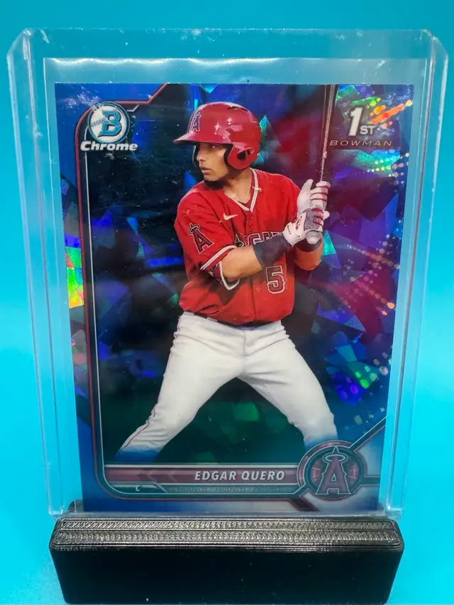 Edgar Quero 1st Bowman Sapphire Chicago White Sox