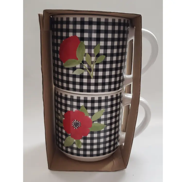 Set Of Two Dolly Parton Tennessee Home Stackable Mugs