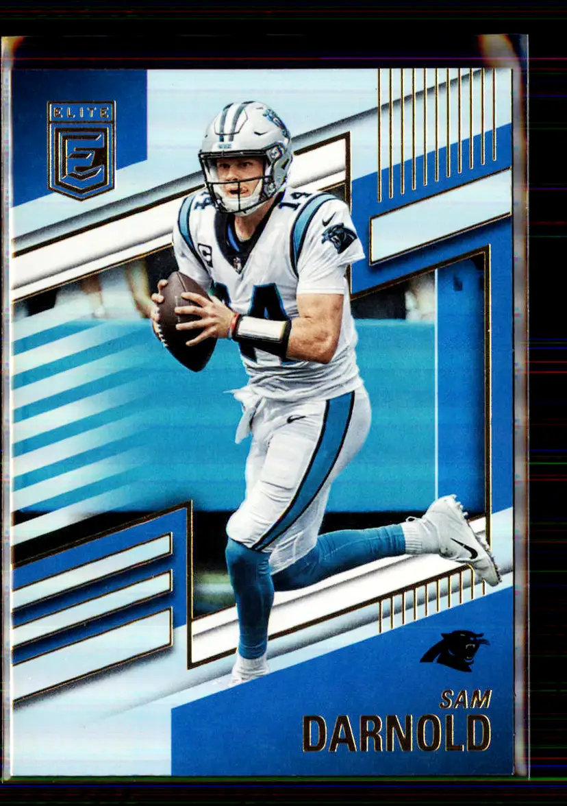 Sam Darnold 2022 Panini Donruss Elite #85 - Carolina Panthers - (147-188)