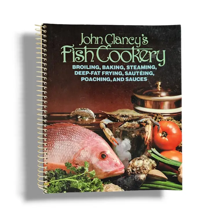 John Clancys Fish Cookery Cookbook Seafood Recipes Preparation Guide Book Clancy