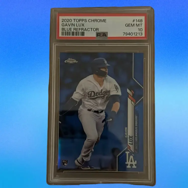2020 Topps Chrome Gavin Lux RC PSA 10