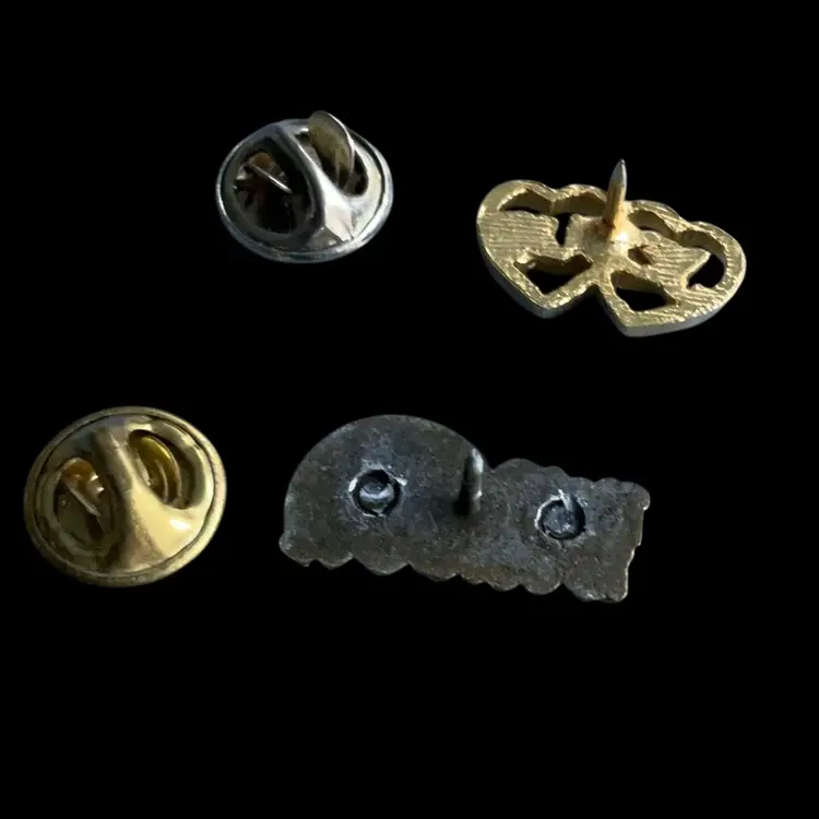 Costume Pin Lot Of (2) .75”