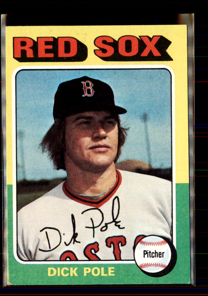 Dick Pole 1975 Topps #513 - Boston Red Sox - (pk1-46)