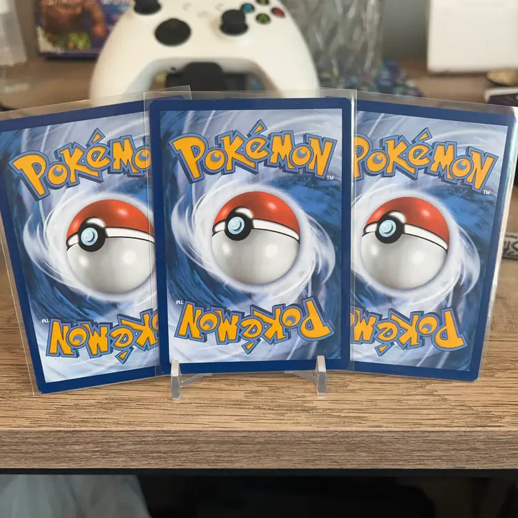 3 Card Lot Holo 2023 Pokémon Trading Card Game Pikachu (062/193) from the "Trick or Trade" set.