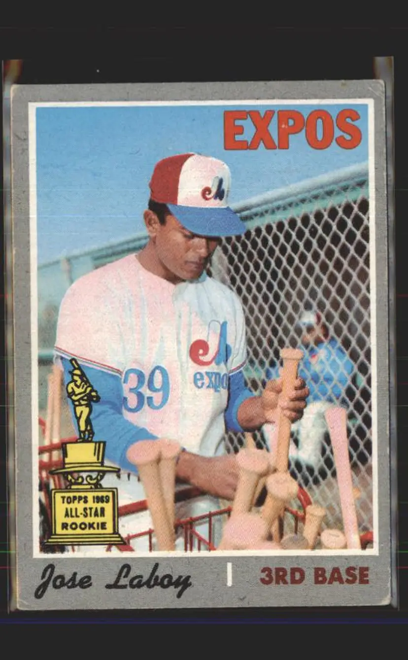 Jose Laboy 1970 Topps #238 - () - Montreal Expos