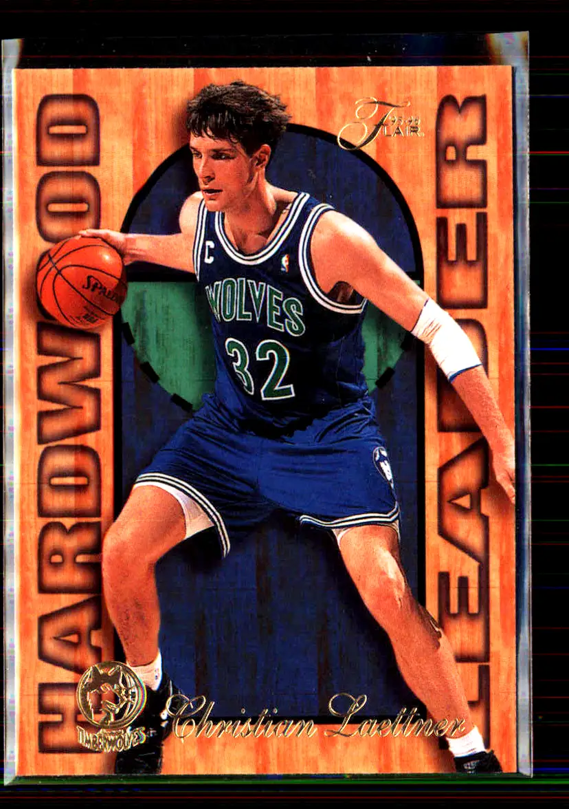 Christian Laettner 1995-96 Flair Hardwood Leaders #16 of 18 - Minnesota Timberwolves - (146-242)