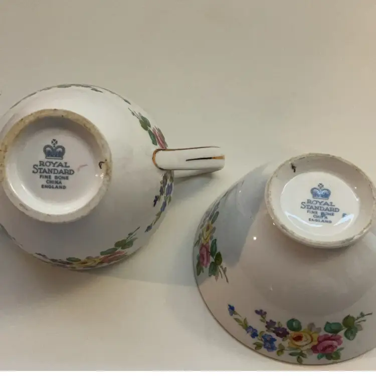 Royal Standard Sugar & Creamer