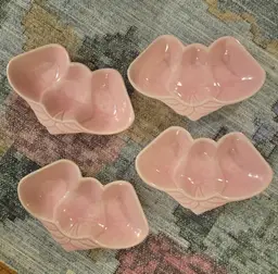 Belmar Pottery strawberry shaped bowls