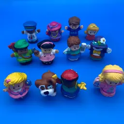 Fisher-Price Little People Mixed Bundle Of 12 Figures