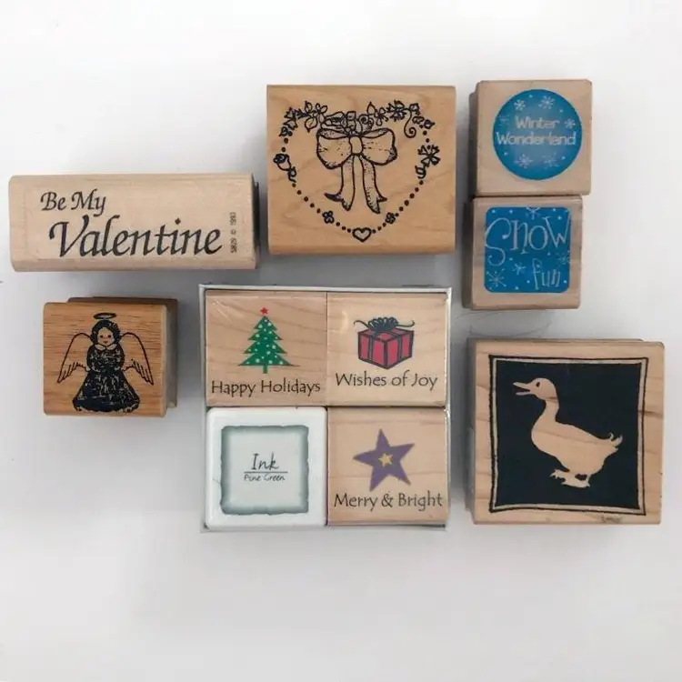 7 Rubber Stamps
