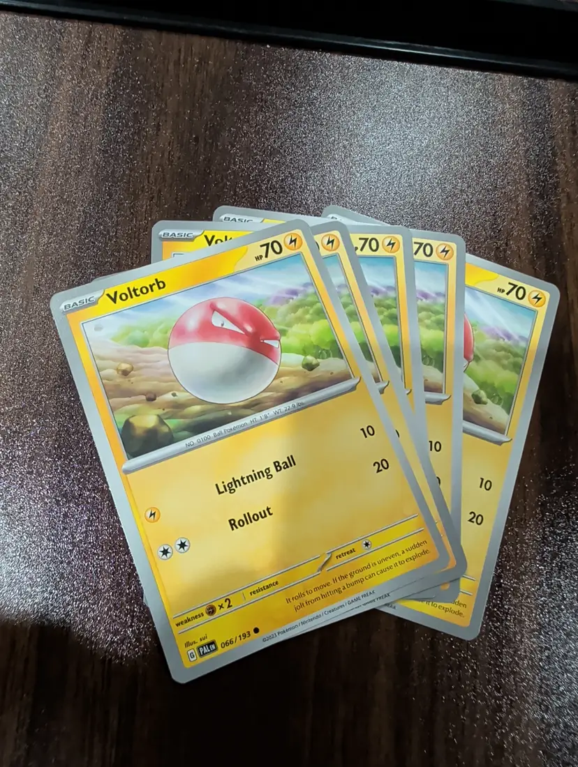 #01 Voltorb custom 3d art card