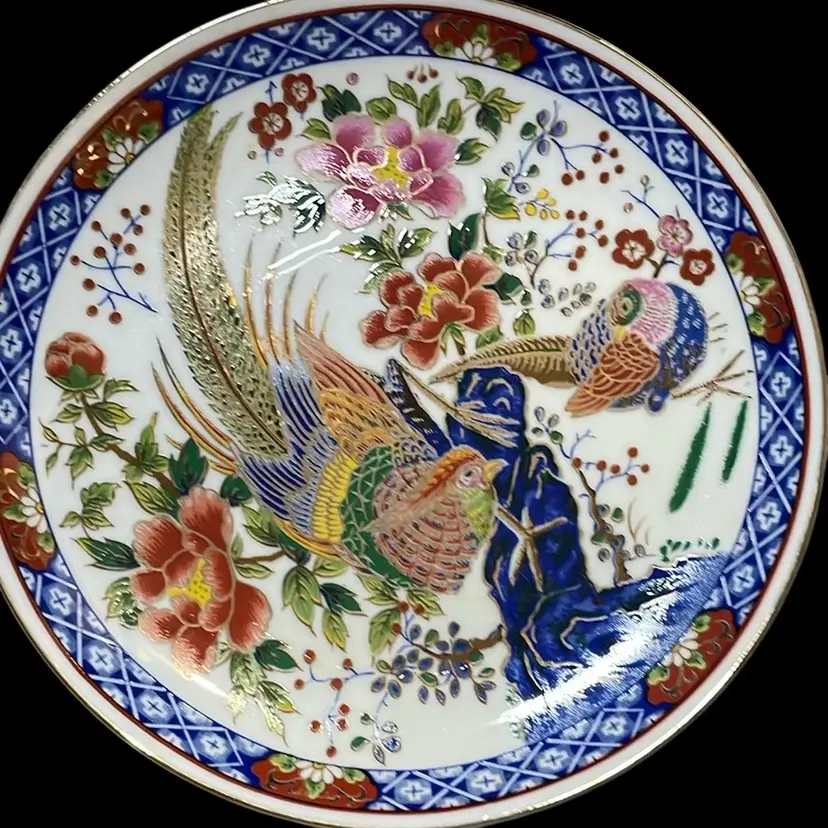 020 Chinoiserie Plate