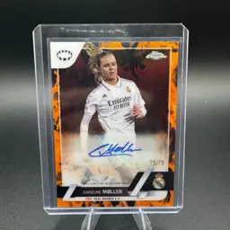 Caroline Möller Topps UEFA Women Inferno Auto 75/75 - Real Madrid