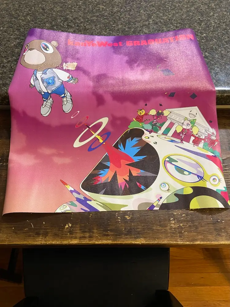 Poster Lot kanYeWest Graduation 16x16 Lot