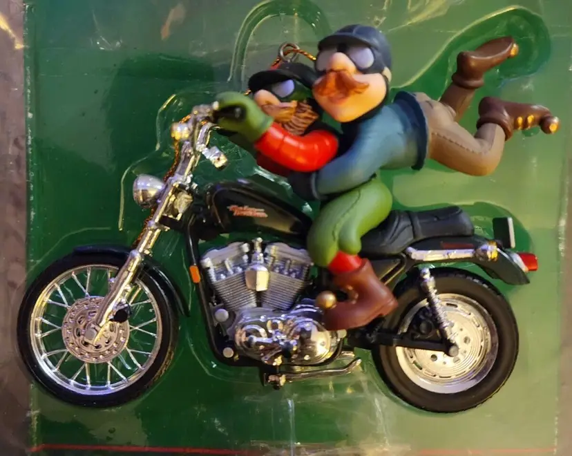 Harley-Davidson Christmas Ornament Collection Elves to the Rescue 1997