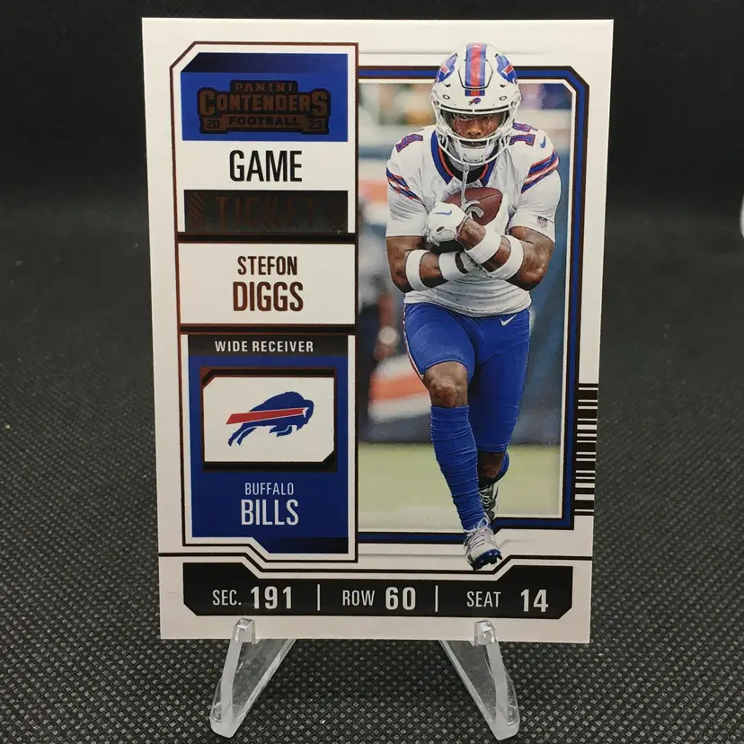 Stefon Diggs 2023 Panini Contenders Game Ticket Bronze #12 - Buffalo Bills