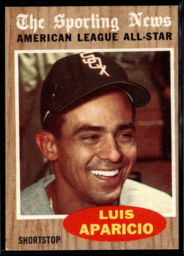 #22 Luis Aparicio 1962 Topps #469 *LIVE AUCTION*