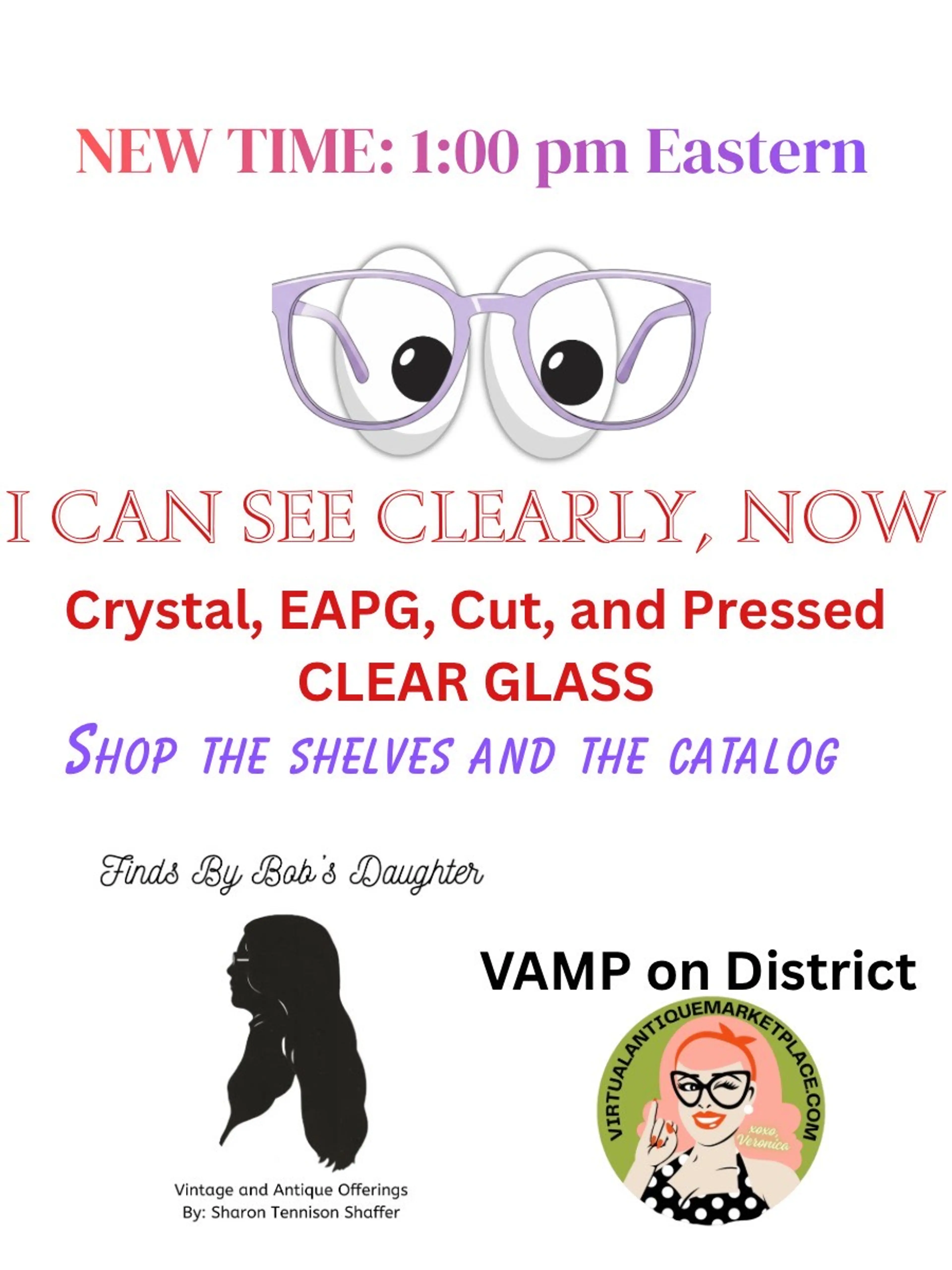 I Can See Clearly, Now. Clear Glass Extravaganza 