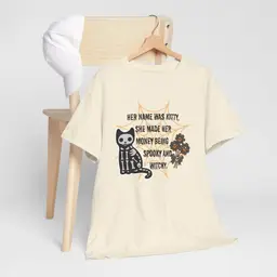 Medium - Her Name Was Kitty Unisex Heavy Cotton T-Shirt