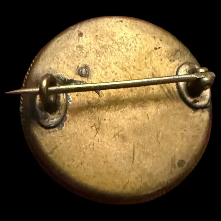 Micro Mosaic Floral Brooch 1”