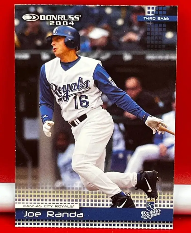 2004 Donruss Collector Baseball Trading Card Royals Joe Randa #129