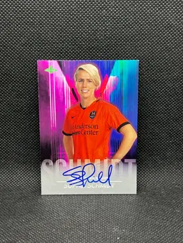 Sophie Schmidt 2021 Parkside NWSL Signature Series Auto Soccer Card