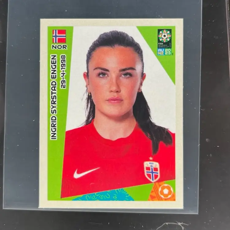Ingrid Engen 2023 Panini Women’s World Cup Sticker Norway Soccer Card