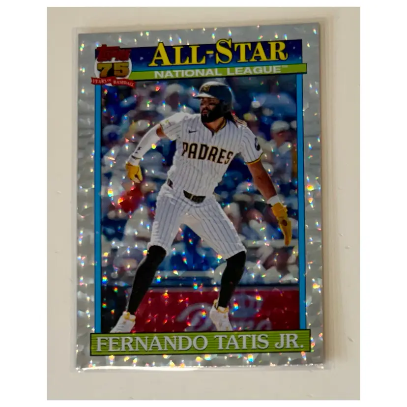 Fernando Tatis Jr. 1991 Topps All-Star Crackle Foil San Diego Padres