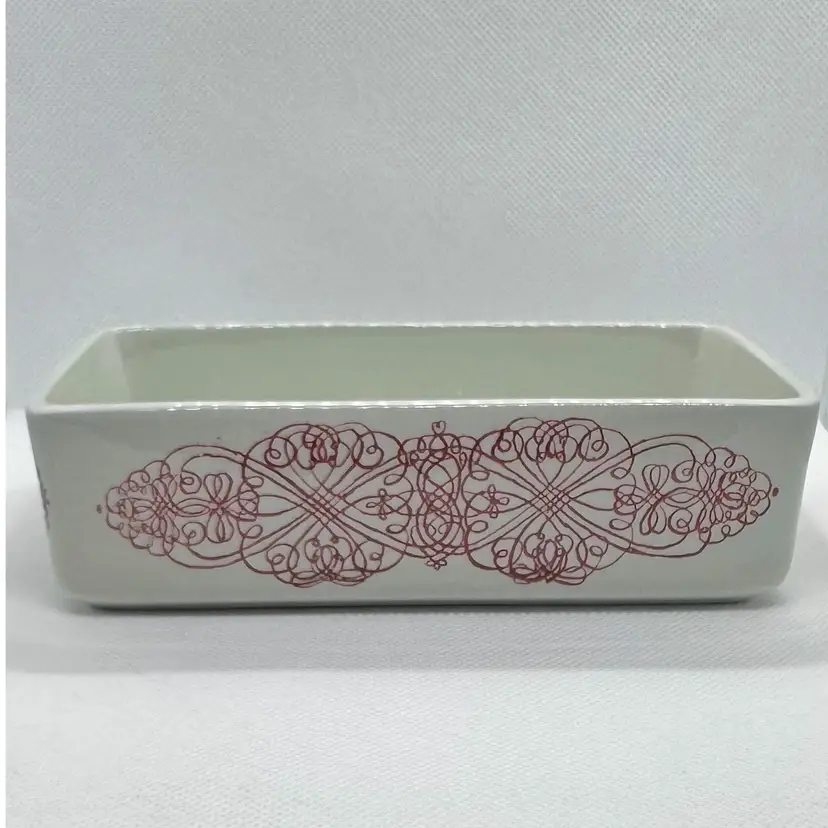 Vintage Bjorn Wiinblad Nymolle Denmark Ceramic Trinket Tray Signed