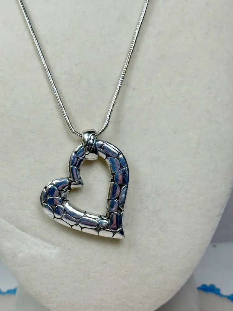 Brighton Pebble Heart Necklace