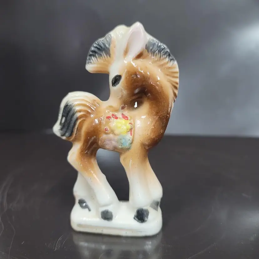Vintage Burro, Donkey Figurine, Japan