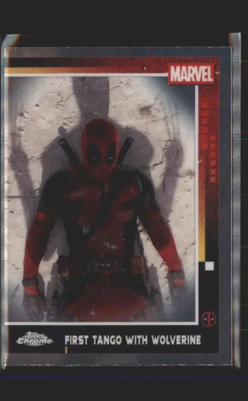 First Tango With Wolverine 2025 Topps Chrome Marvel Deadpool #64 - (140) -