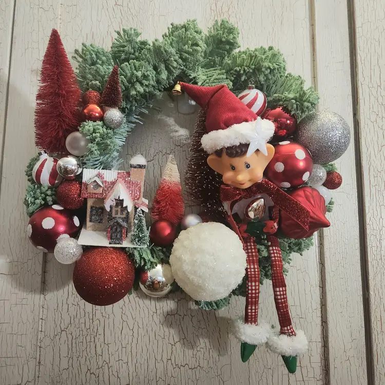 Its a Snowy World wreath