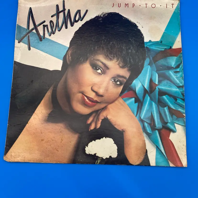 Aretha Jump To It LP Vinyl Record - 1982 Arista