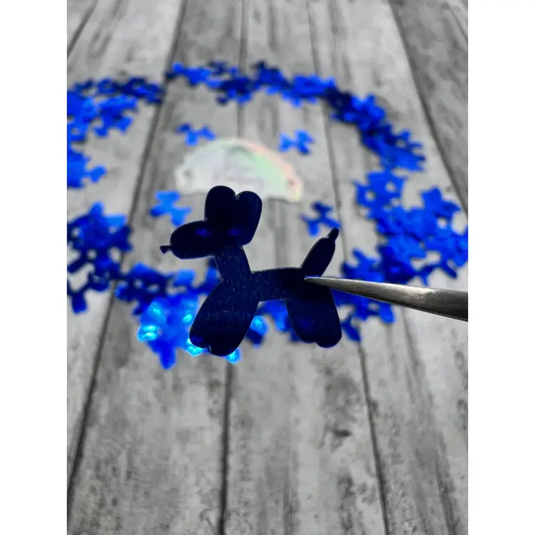 Balloon Animal inspired confetti glitter / Perfect for snow globe tumblers / table scatter / waterproof