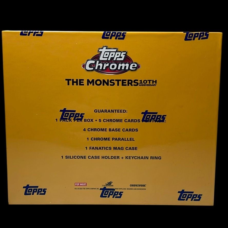 Topps Chrome The Monsters 50th ボックス Topps Chrome The Monsters 50th ボックス Topps Chrome The Monsters