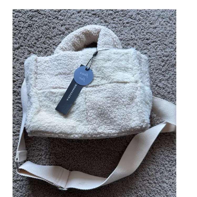 BCBG Faux Fur Handbag/crossbody