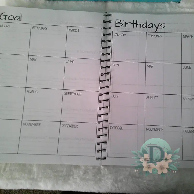 Live Laugh Inspire Yearly Planner