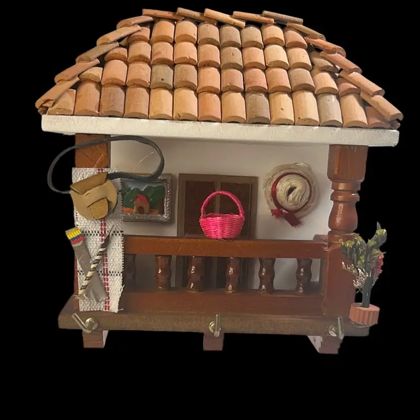 Columbia Wood Diorama Wall Hanging