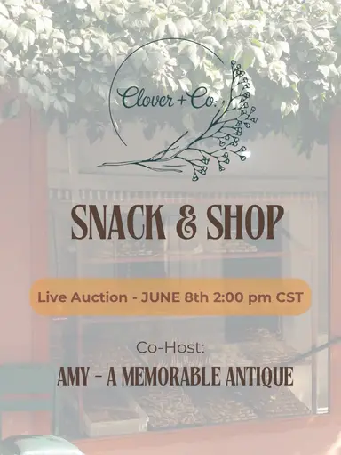 Snack And Shop With Tina At Clover+Co
