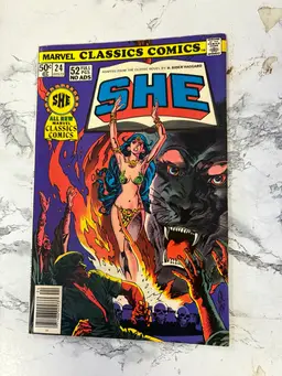 25 Issues Marvel Classics SHE #24 1977